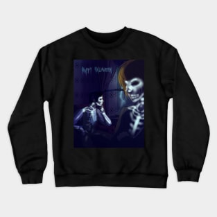 WS Skeleton Halloween Crewneck Sweatshirt